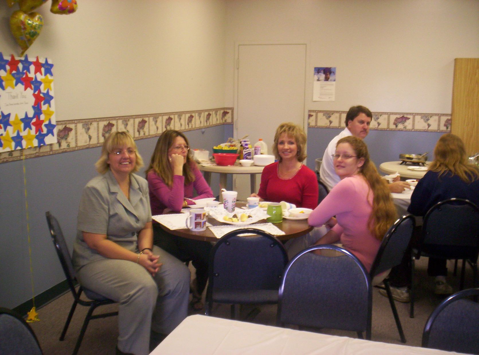 It's a lunch party